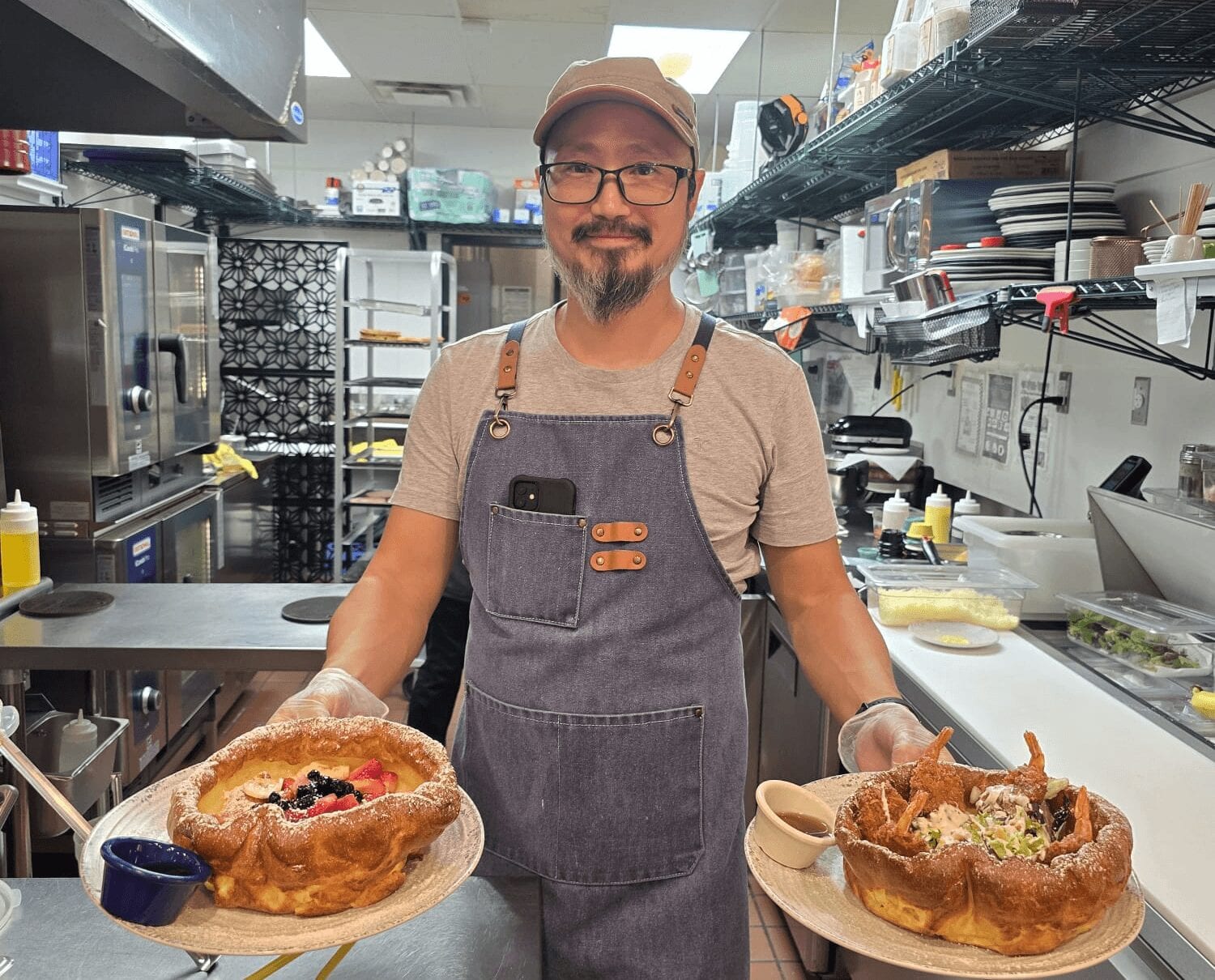 Chef-owner Hak Sung Kim of Brunch at Peony